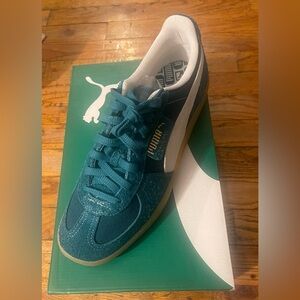 Puma Cold Ocean Green x Frosted Ivory Trainers